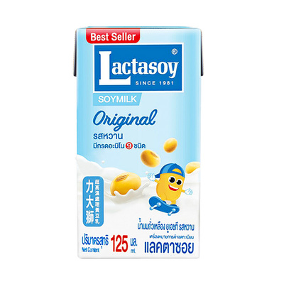 力大狮泰国进口125ml豆奶包邮