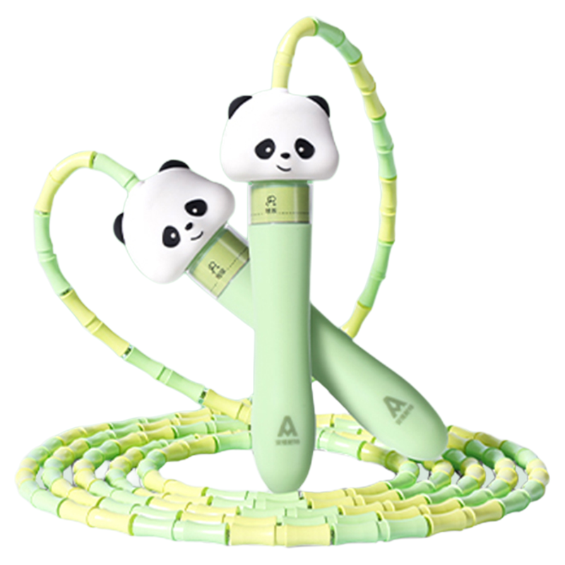 得力儿童跳绳竹节卡皮巴拉跳绳初学版小学生专用幼儿园大班一年级