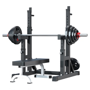 爱宸深蹲架家用可调节卧推架多功能健身杠铃架专业运动训练举重床