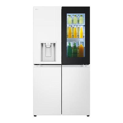 【自营+国补15%】LG十字四开门640L大容量制冰冰箱F664MEH95D带Y