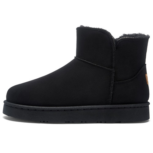 回力官方旗舰店雪地靴男款冬季加绒加厚中筒面包鞋保暖棉鞋子男士