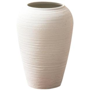 家居极简北欧风台面纯色创意日式干花水培花瓶摆件组合套装景德镇