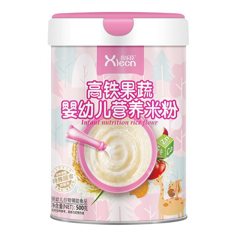 拍1发3罐米粉婴儿二价铁高铁米糊
