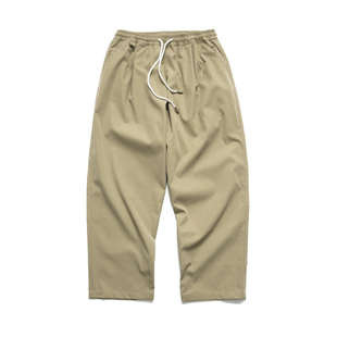 户外直筒休闲裤14402 春夏卡其男士九分裤日系宽松CCD自由商店