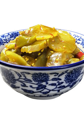 莴笋酱菜下饭菜早餐小菜