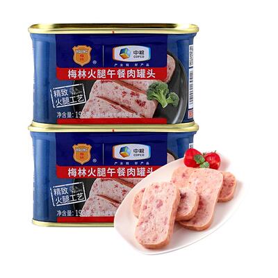 梅林火腿午餐肉罐头198g
