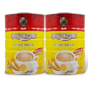 上海福牌传统乐口福2罐80后怀旧记忆零食浓香可可味老麦乳精干吃