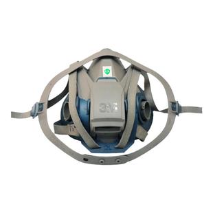3M6502QL快扣版防毒面具喷漆化工装修防工业粉尘多种有机气体专用