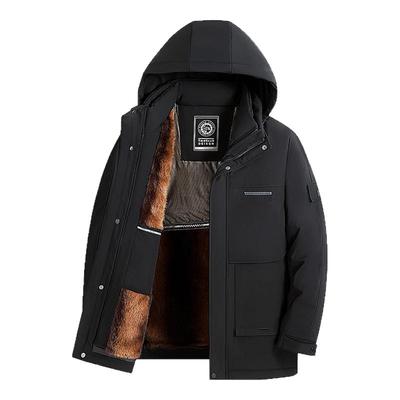 AB新款时尚加绒防寒羽绒服