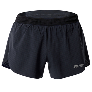速力达冠军二代三分短裤男速干透气马拉松健身越野跑内衬运动跑步