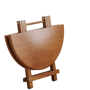 摆摊可折叠方桌家用便携吃饭圆桌简易出租屋小户型休闲餐桌椅组合