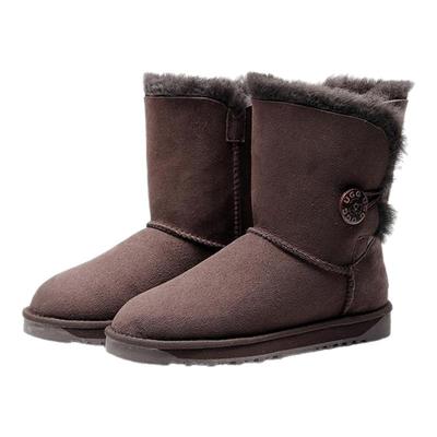 澳洲TASMAN冬季羊皮毛中筒雪地靴