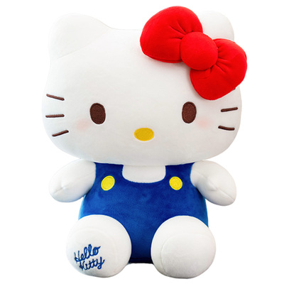 正版Hellokitty玩偶KT猫抱睡公仔