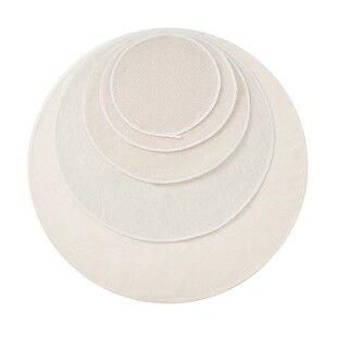 不粘蒸笼布纯棉纱布小笼包馍馒头饺子点心垫布圆形蒸布蒸锅屉家用