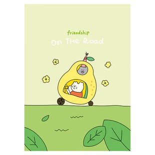 新款萌趣卡通信纸可爱动物图案横线稿纸学生写信纸自带仪式感创意礼物高颜值ins风手写信纸卡片套装节日贺卡