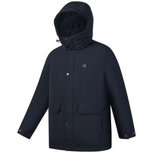 FILA 斐乐高尔夫官方男士羽绒服2025冬季新款运动保暖外套