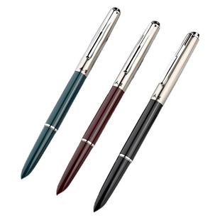 永生钢笔经典老款挤捏式吸墨水复古钢笔学生专用练字成人办公硬笔