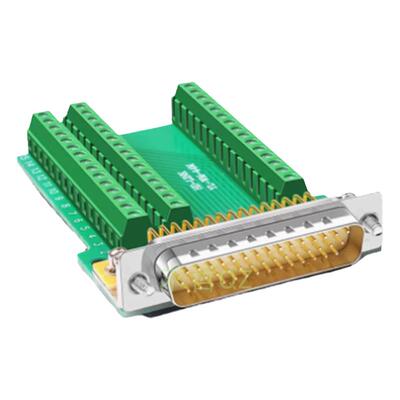 誉陆HDB44免焊接头3排三排44芯