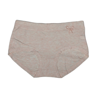 希雅茜6198柔软亲肤透气孔彩纱纯棉中腰舒适抗菌内裤女薄 5条包邮