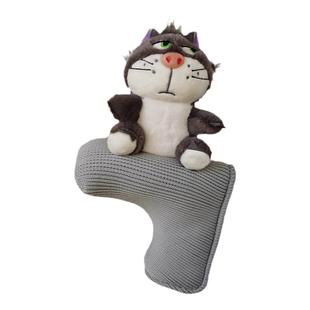 高尔夫用品球杆套一号木杆套卡通倔强的猫球道木小木杆头保护帽套