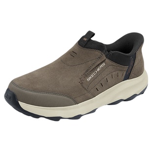 斯凯奇闪穿鞋|2025秋冬男子加厚一脚蹬健步鞋百搭舒适休闲运动鞋