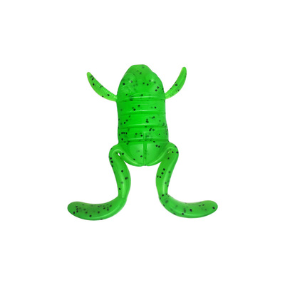 蹬腿雷蛙新款路亚软饵踢水蛙浮水踢腿青蛙打黑专用假饵软虫大黑鱼