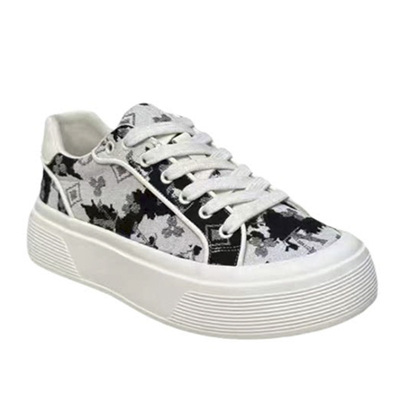 2026男士透气印花低帮板鞋舒适