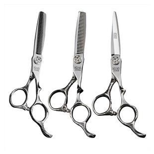 正品火匠武士剪刀美发剪专业鱼骨无痕牙剪发型师专用理发剪刀套装