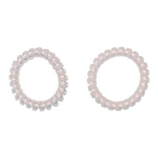 2条装 梦幻人鱼姬发绳基础百搭电话绳发圈头绳无痕不伤发皮筋发饰