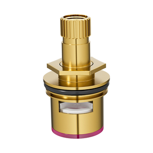 水龙头阀芯三角阀门厨房家用全铜单冷通用快开水龙头内芯配件大全