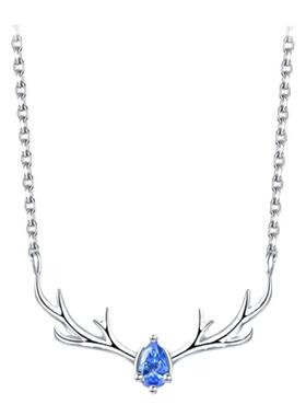 一鹿有你纯银项链女高级感礼物