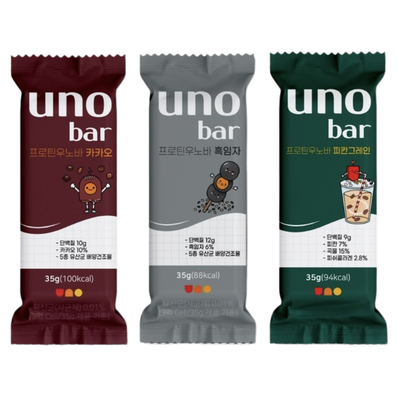 韩国直邮UNOBAR低卡蛋白棒