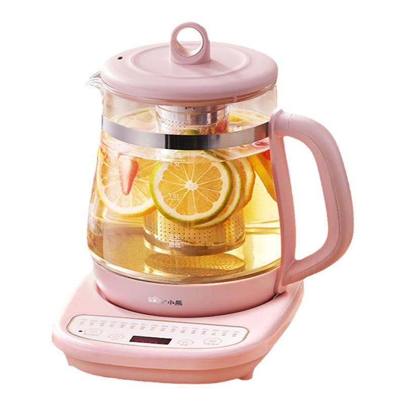 小熊养生壶家用多功能煮茶器小型办公室花茶壶恒温烧水壶2024新款