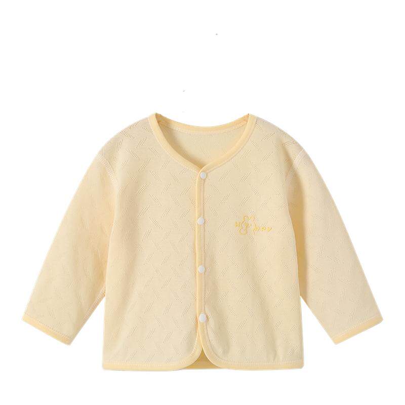新生儿婴儿上衣夏薄款空调服睡衣