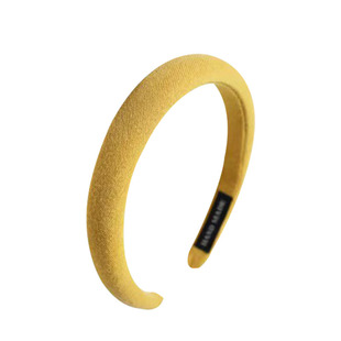 发箍女2025新款玫瑰的故事刘亦菲同款发旅秋冬头箍高颅顶黄色头饰