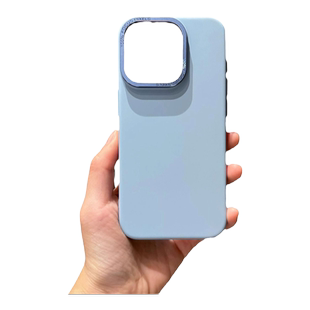 ins金属镜框高级感适用小米17promax手机壳磁吸肤感超薄散热小米15pro纯色k90/80硬外壳14pro全包防摔新款