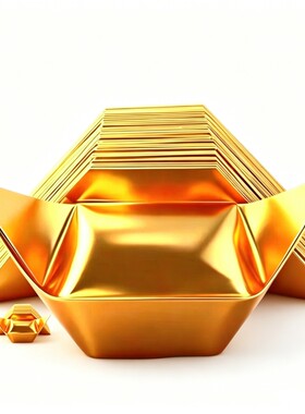 10000个折纸金元宝半成品包邮