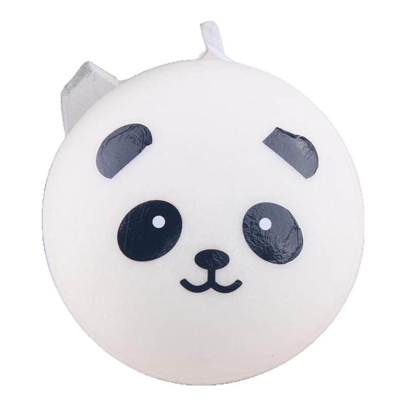 热销仿真慢回弹PU熊猫头表情squishy 日本儿童玩具手机挂件面包
