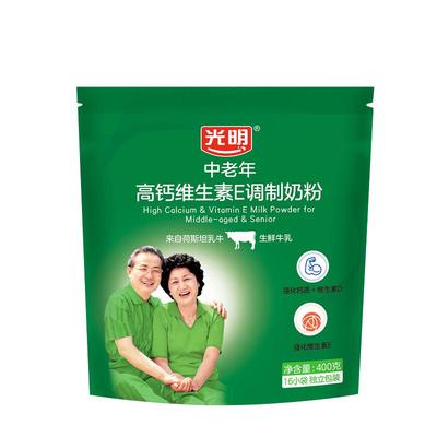 光明高钙钙400g老年人营养奶粉