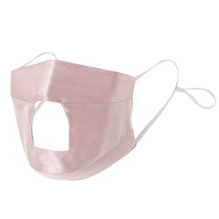 真丝口罩内衬敏感肌漏鼻露嘴防闷痘防晒桑蚕丝紫外线运动遮脸脸罩