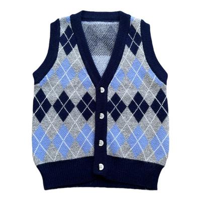 儿童毛衣背心开衫新款羊绒