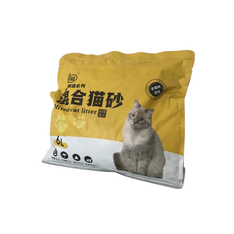 奶香四合一除臭防带出猫砂
