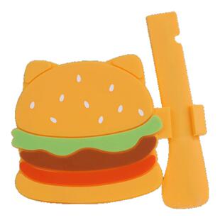 派派猫猫罐头密封盖勺子开罐器罐头保鲜猫罐头勺子硅胶