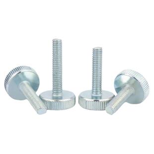 金超平头手拧螺丝GB835滚花大圆头螺栓 手紧调节螺丝钉M3M4M5M6M8