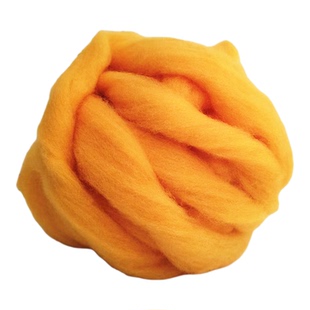 进口西班牙短纤羊毛毡大包装细软diy戳戳乐羊毛材料少毛躁易毡化