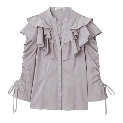 SNIDEL2023春季新品百搭纯色