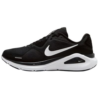 Nike Zoom Structure 26 百搭舒适防滑耐磨 低帮跑步鞋 男款 黑白