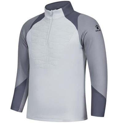 卡尔美儿童夹棉保暖足球套头衫