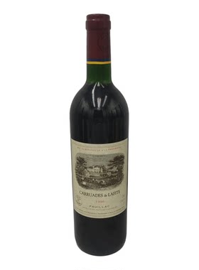 1996年小拉菲红酒拉菲红酒副牌