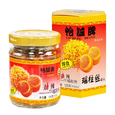 怡诚牌瑶柱丝即食海鲜凉菜罐头